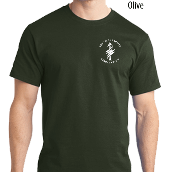 SSA Tee Olive Front