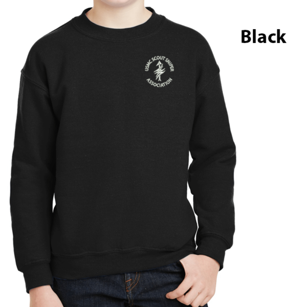 SSA Youth Heavy Blend™ Crewneck Sweatshirt - Image 3