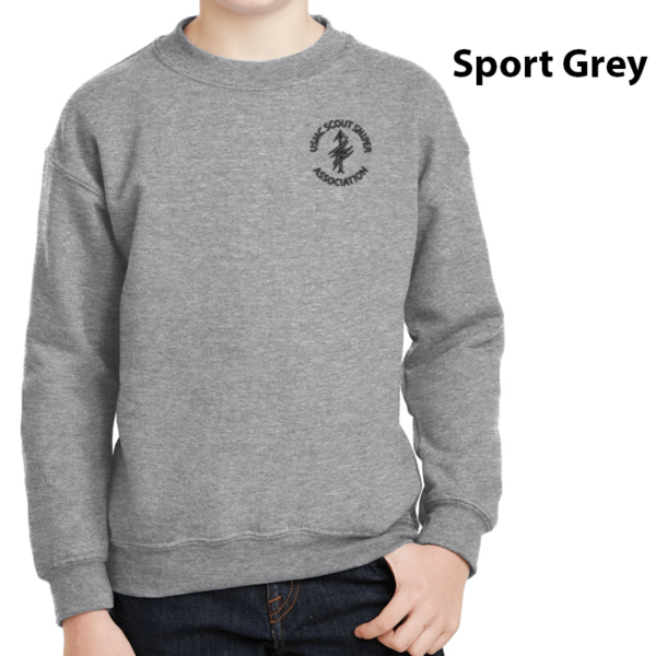 SSA Youth Heavy Blend™ Crewneck Sweatshirt - Image 2