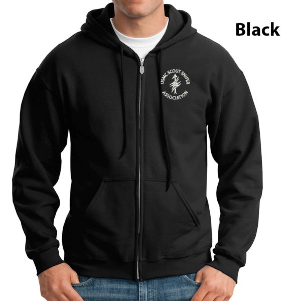 SSA Gildan® Heavy Blend™ Full-Zip Hooded Sweatshirt