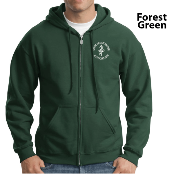 SSA Gildan® Heavy Blend™ Full-Zip Hooded Sweatshirt - Image 2